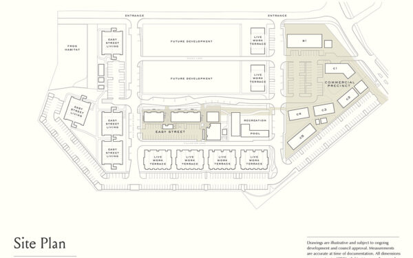 Habitat Byron Bay Master Plan Map