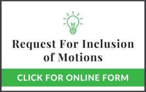 Request for inclusions of motions